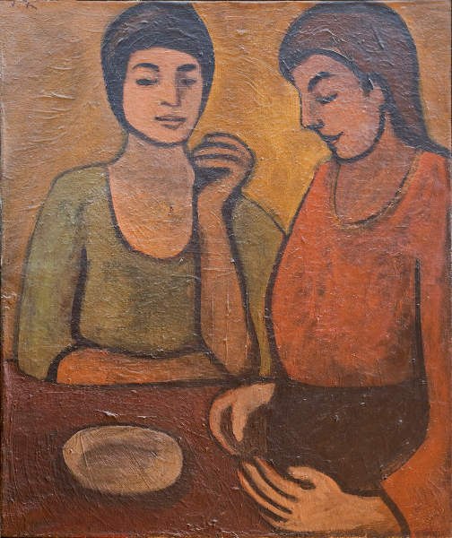 Wanda Porazińska-Janik, W kawiarni